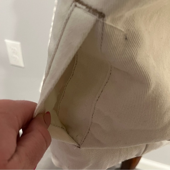 Stoosh Women's Corduroy Cream‎ Jacket with Faux Shearling Collar Medium - Picture 2 of 5